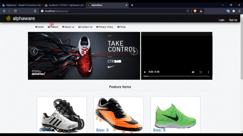 E-Commerce Screenshot